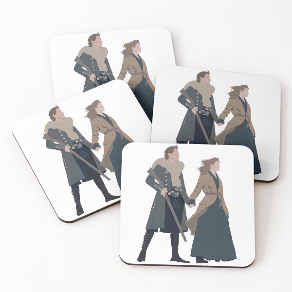 Item preview, Outlander - Jamie and Claire Fraser designed and sold by Turquoise Tortoise.
