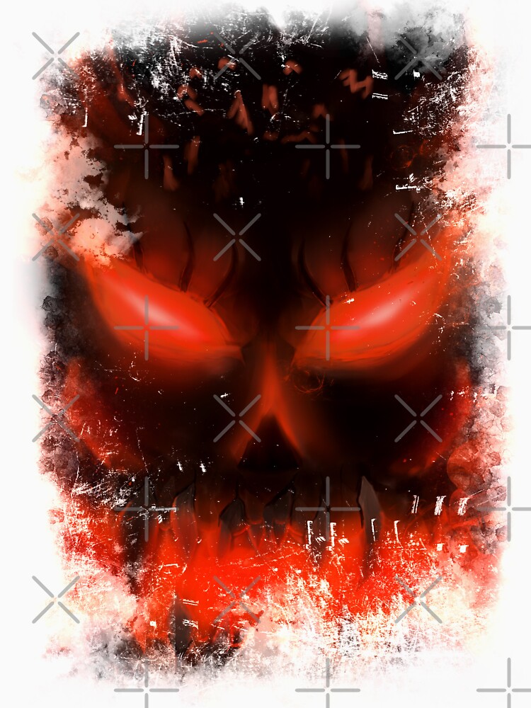 demon skull by ryukrabit