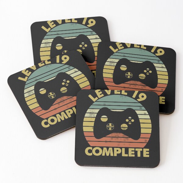 Item preview, Level 19 Complete Vintage Video Gamer 19th Birthday Gift T-Shirt designed and sold by Sarah38.