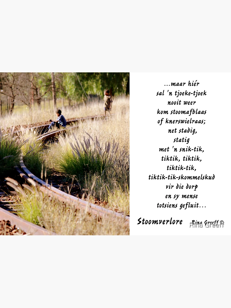 Thumbnail 3 of 3, Poster, Stoomverlore designed and sold by Rina Greeff.