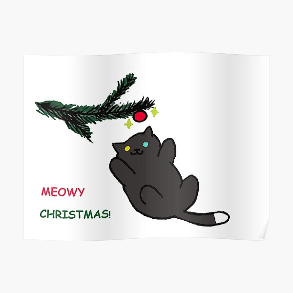 Meowy Christmas! -- Pepper Neko Atsume Poster