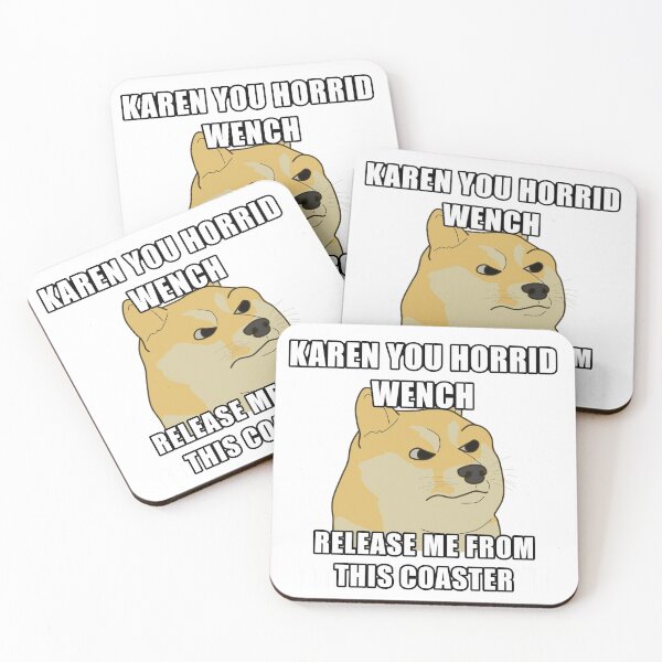 Item preview, KAREN RELASE ME - ANGRY DOGE designed and sold by Boobs.