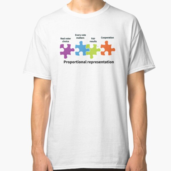 PR - fitting the pieces together - light background Classic T-Shirt
