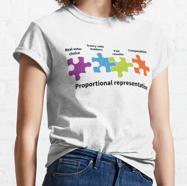 PR - fitting the pieces together - light background Classic T-Shirt