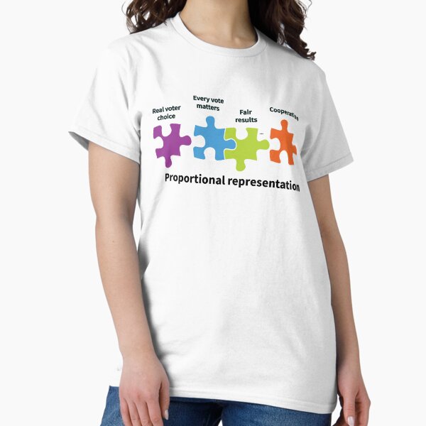 PR - fitting the pieces together - light background Classic T-Shirt