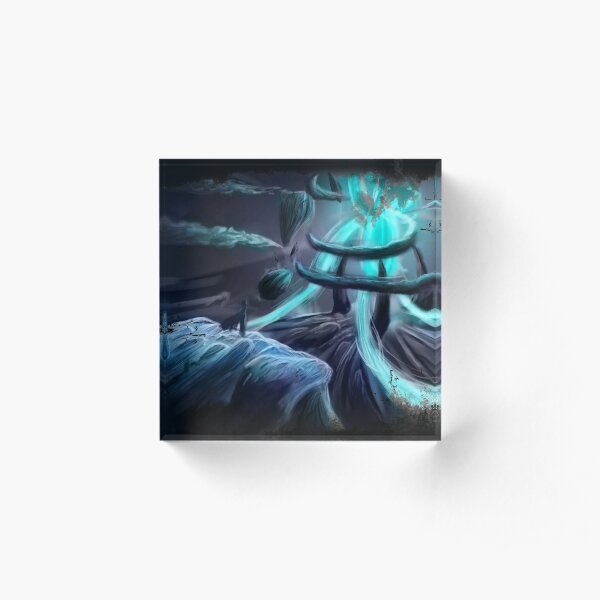 spell cast Acrylic Block