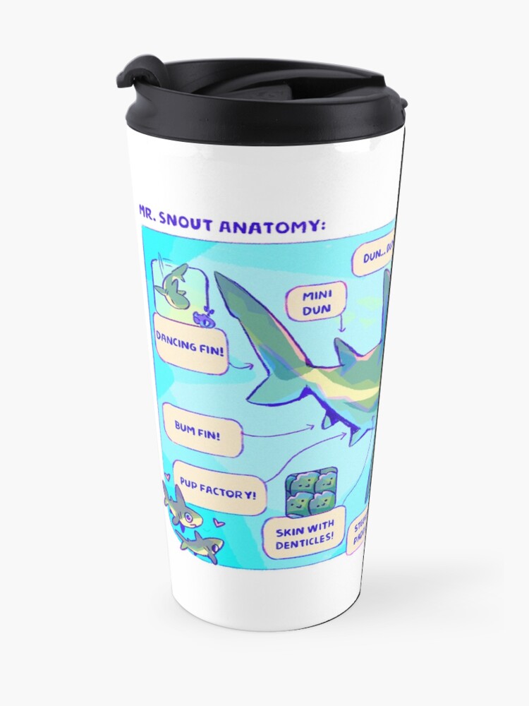 Alternate view of Mr. Snout Anatomy Travel Mug