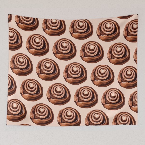 Item preview, Sweet Cinnamon Roll Pattern - Beige designed and sold by illocharm.