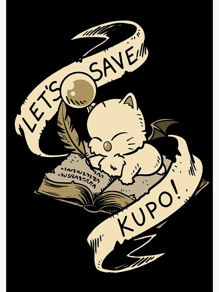 Thumbnail 3 of 3, Journal, Let's Save, Kupo! designed and sold by g-a-m-e-o-v-e-r.