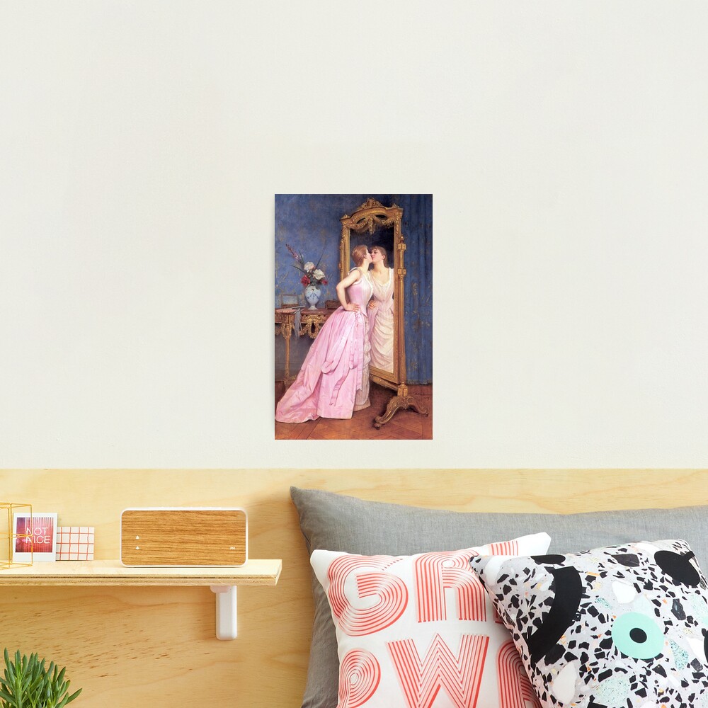 Toulmouche's "Vanity" Photographic Print