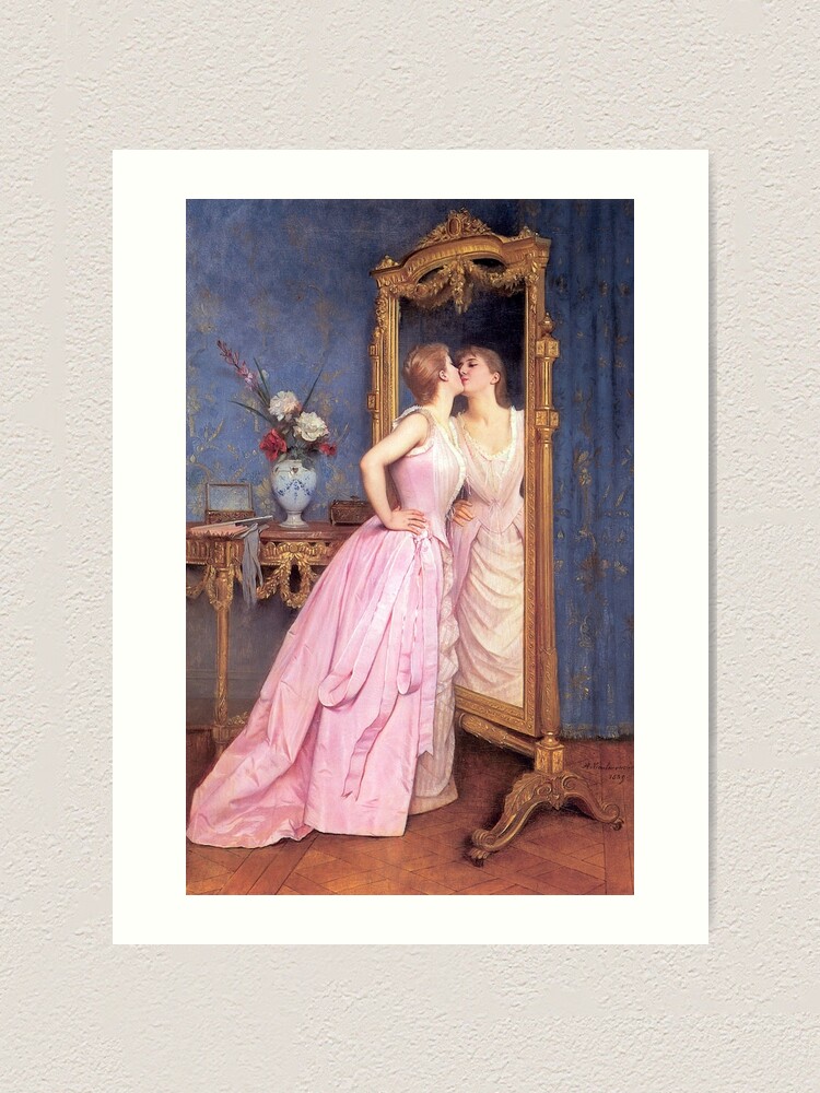 "Toulmouche's "Vanity"" Art Print For Sale By Laurens-doodles | Redbubble