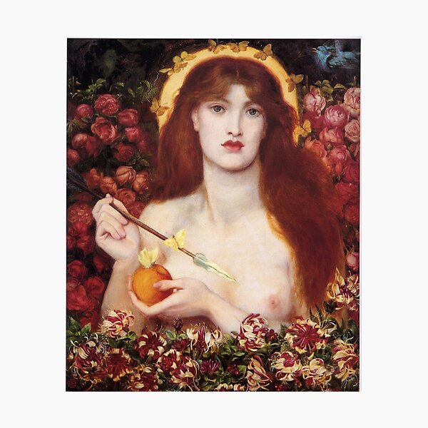 Rossetti's "Venus Verticordia" Photographic Print