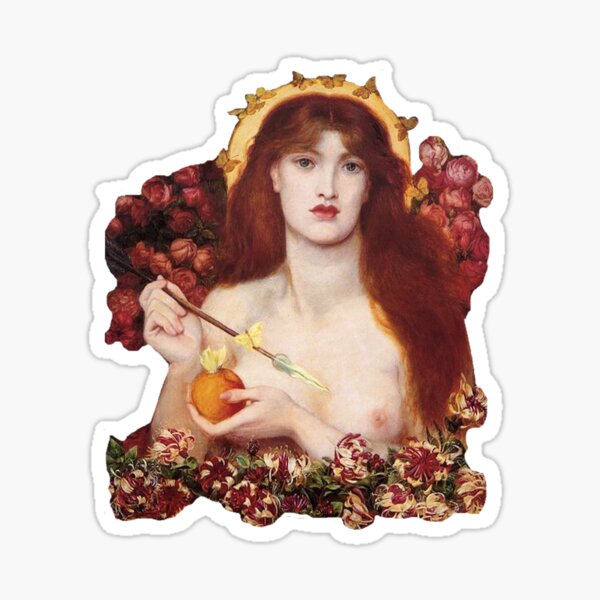 Rossetti's "Venus Verticordia" Sticker