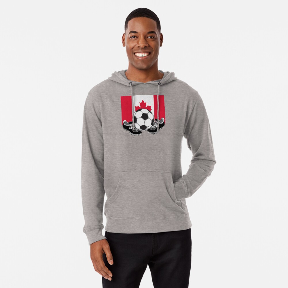 Canadian Soccer Canada Flag Hooded Sweatshirt NOFO_00001 