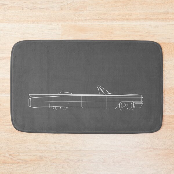 Item preview, 1963 Cadillac Eldorado - profile stencil, white designed and sold by mal-photography.