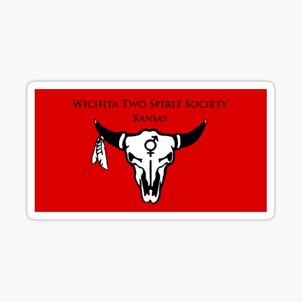 Wichita Two Spirit Society Kansas Sticker