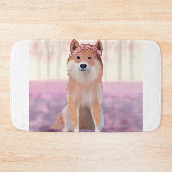 Item preview, Eurasier with the puppy with flower crown designed and sold by mondesign26.