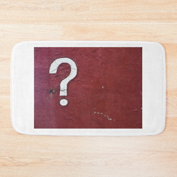 Item preview, Maybe - quiryl question maek abstract on dark red designed and sold by TalBright.