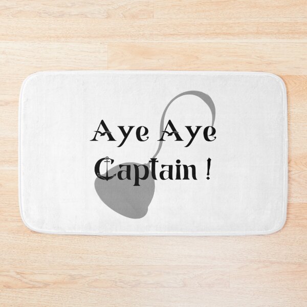 Item preview, Aye Aye, Captain! designed and sold by KillianIsMyHome.