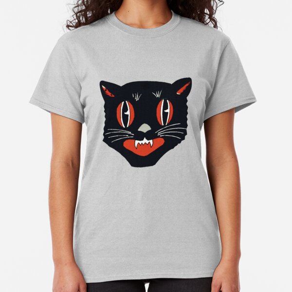 Vintage Black Cat Classic T-Shirt