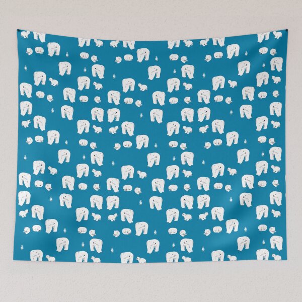 Item preview, Polar bears and penguins designed and sold by pakanta.