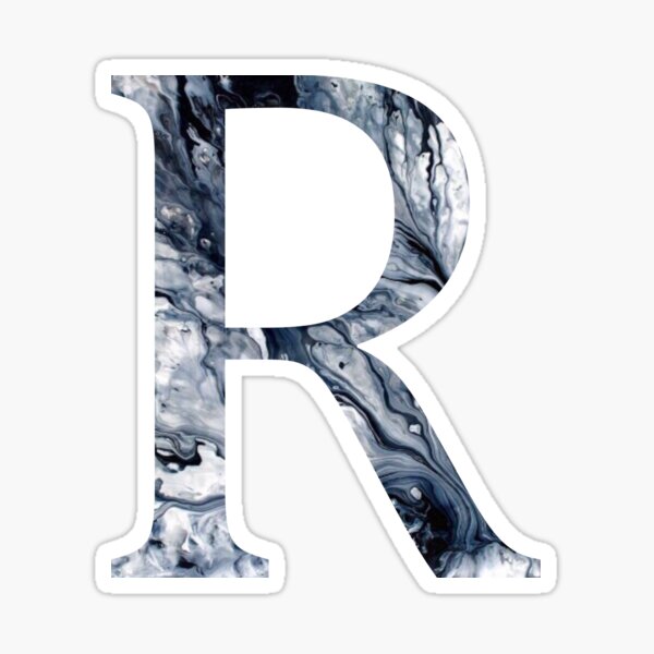 R Sticker