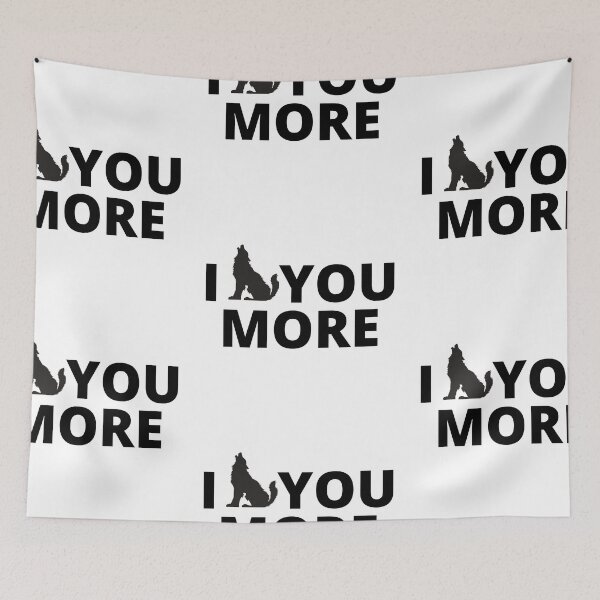 Item preview,  I Wolf You / I Wolf You More designed and sold by chihaiprints.