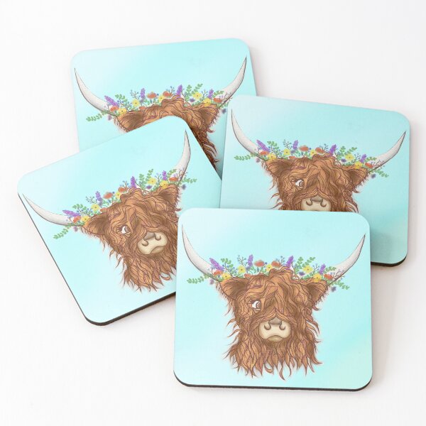 Item preview, Highland Coo designed and sold by OneTruePenny.