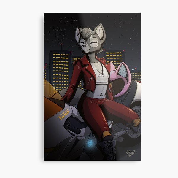 Dangerously adorable curves ahead Metal Print
