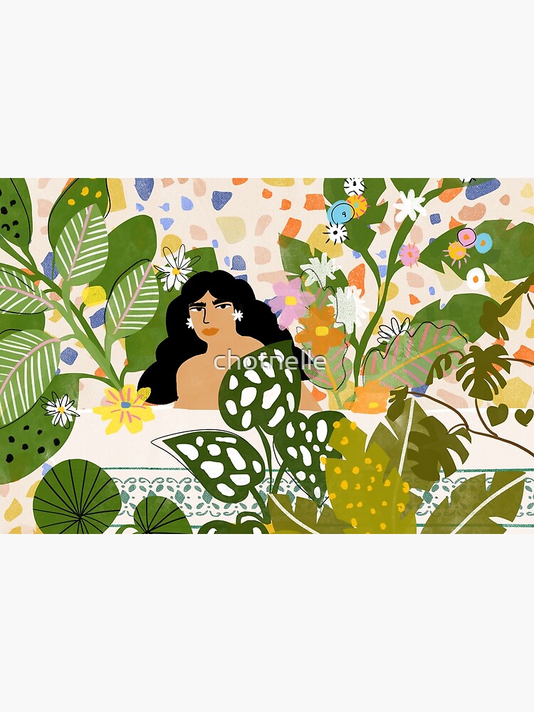 Bathing with Plants by chotnelle