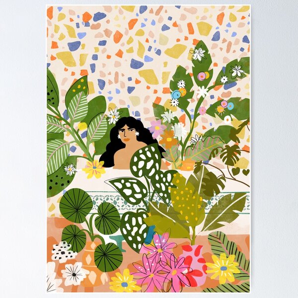 Item preview, Bathing with Plants designed and sold by chotnelle.