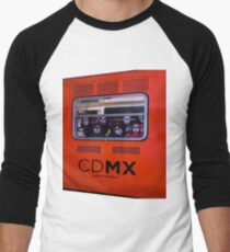 La Catrina Viaja en Metro CDMX 2151 Baseball ¾ Sleeve T-Shirt