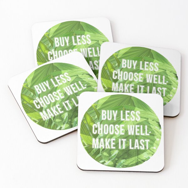 Item preview, Buy Less Choose Well Make It Last designed and sold by BABECAVE Claire Edkins.