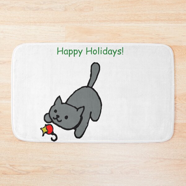 Item preview, Happy Holidays -- Neko Atsume Christmas designed and sold by LuxPNSilva.