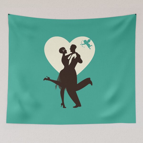 Item preview, Couple Dancing with Cupid designed and sold by DreaK.