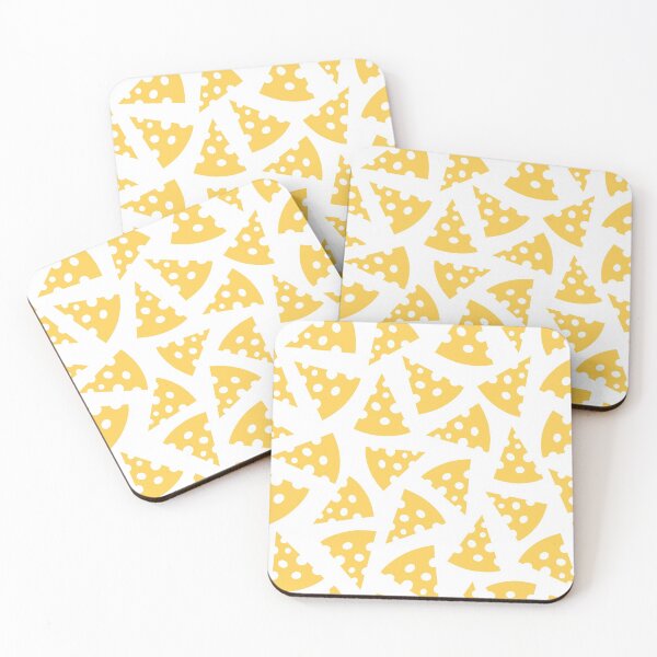 Item preview, Pieces of cheese pattern in yellow color. Seamless cheese background. Vector illustration. designed and sold by illucesco.