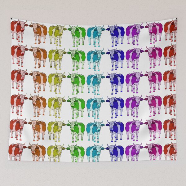 Item preview, Rainbow Cows designed and sold by GraceT26.
