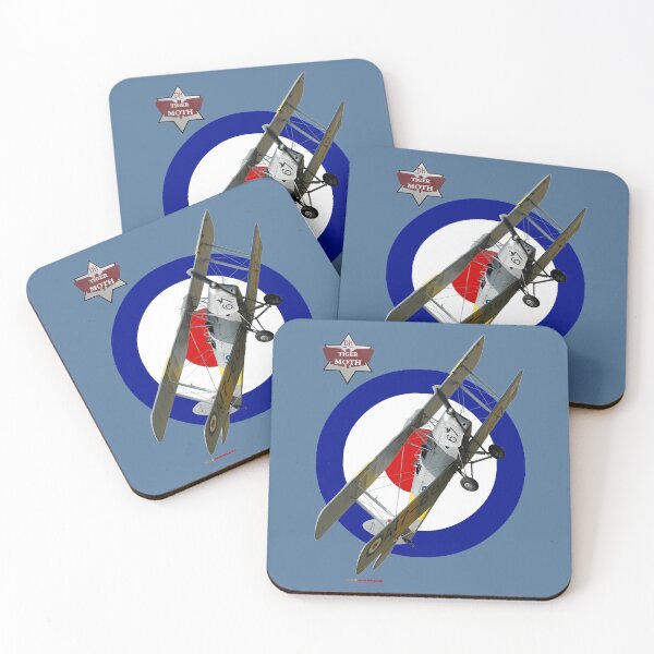Item preview, RAF Roundel & Motif -Tiger Moth VH-HSH 2010 designed and sold by muz2142.