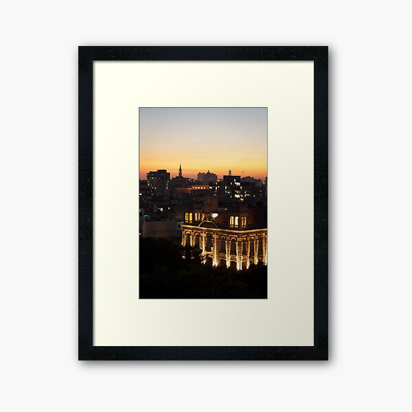 Lights over Havana Framed Art Print