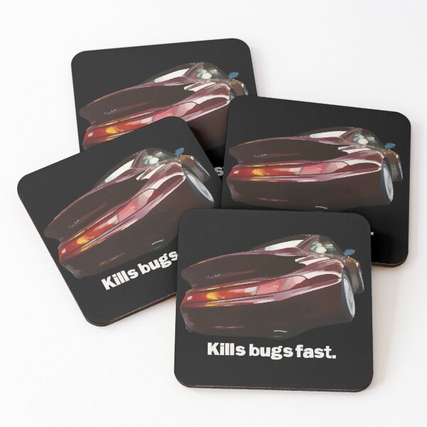 Item preview, Kills Bugs Fast! (white) designed and sold by Throttle & Threads.