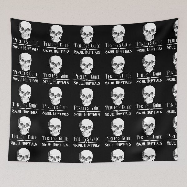 Item preview, Skull Nuptials - White Letters designed and sold by PurgArchSurvey.