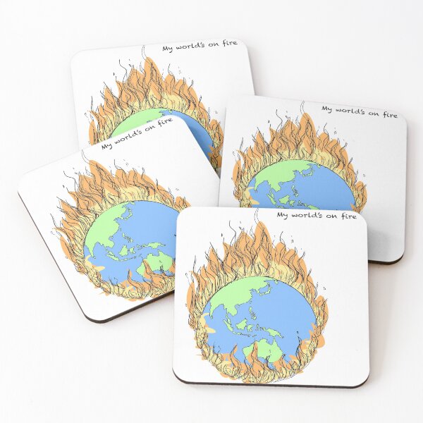 Item preview, Fire World designed and sold by Melanie Hirunsook.