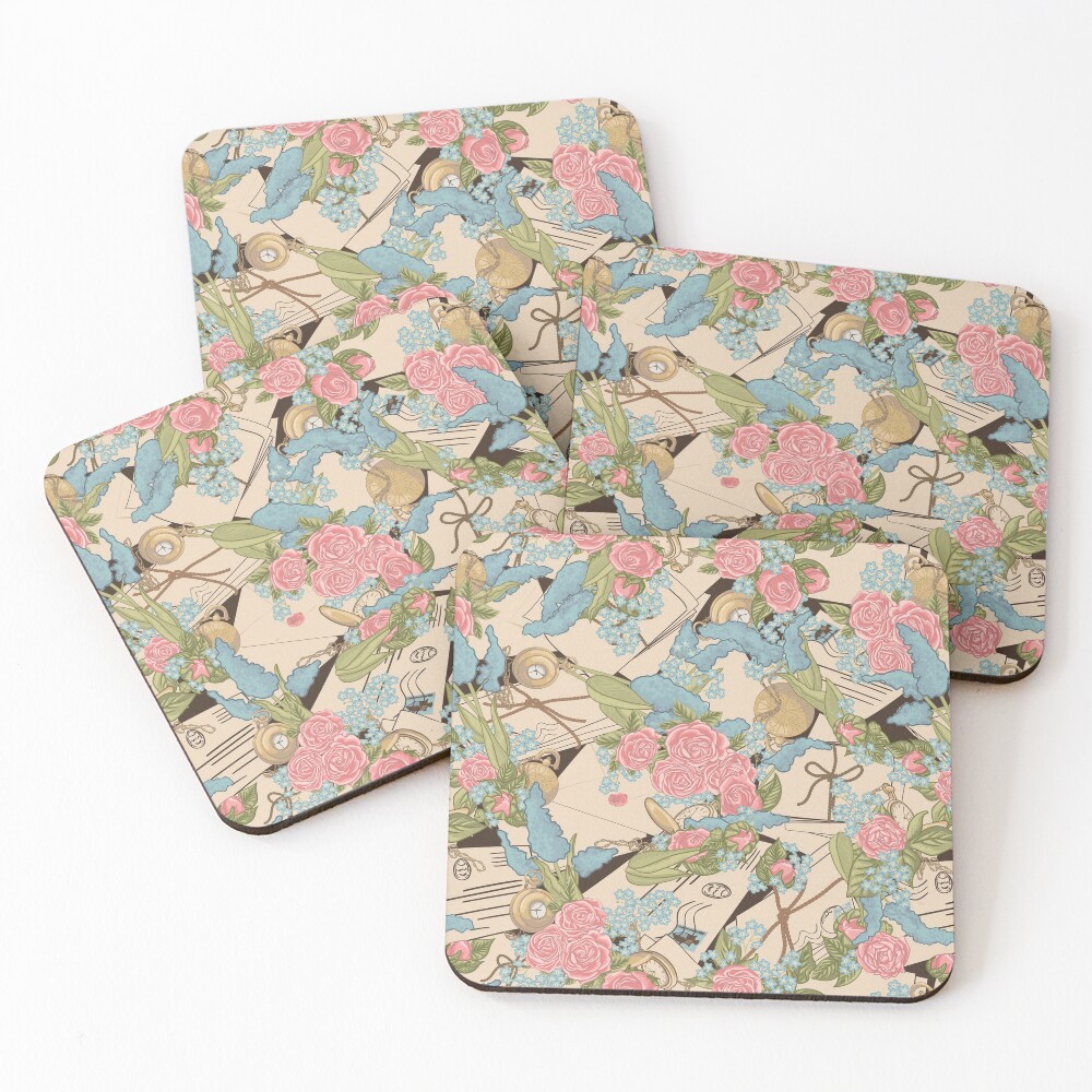 Item preview, Coasters (Set of 4) designed and sold by DoodleTrees.