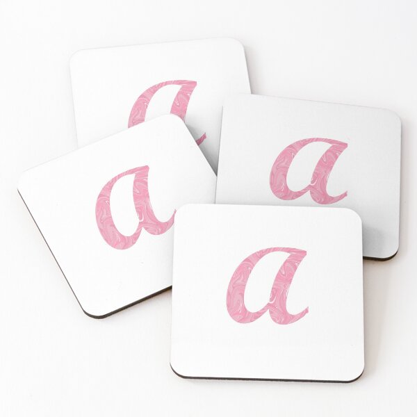 Item preview, Pink Marble Letter A designed and sold by Jaymesarah.