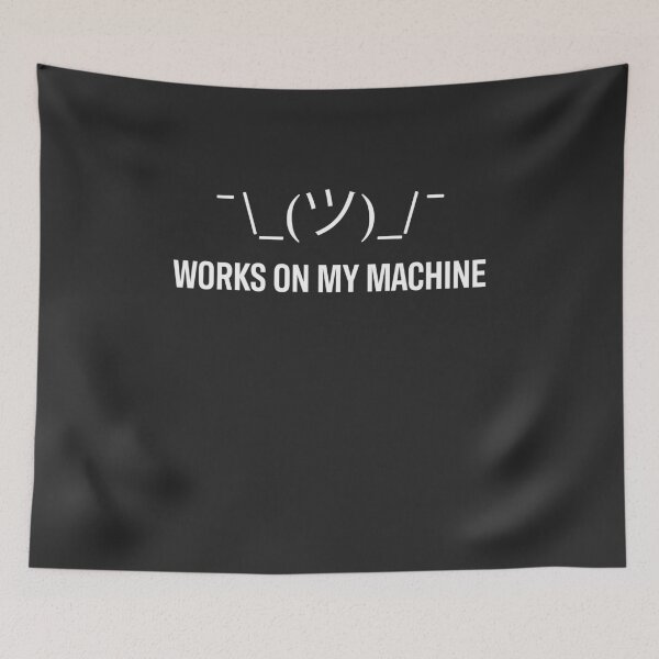 Item preview, Developer Works on My Machine designed and sold by bliptee.