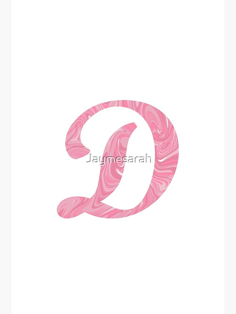 pink marble letter d art board print by jaymesarah redbubble pink marble letter d art board print by jaymesarah redbubble