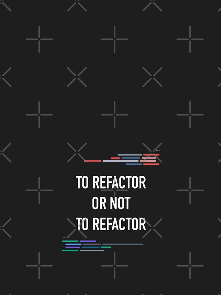 Thumbnail 4 of 4, iPhone Case, Developer To Refactor or Not To Refactor Code designed and sold by bliptee.