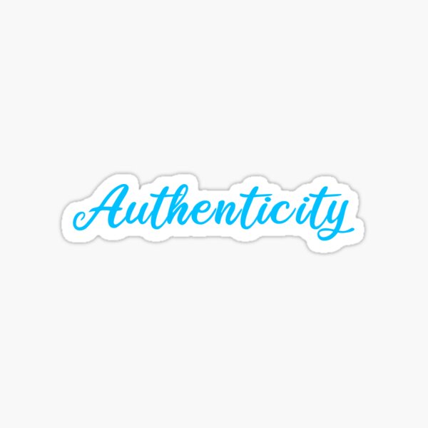 Authenticity Stickers | Redbubble