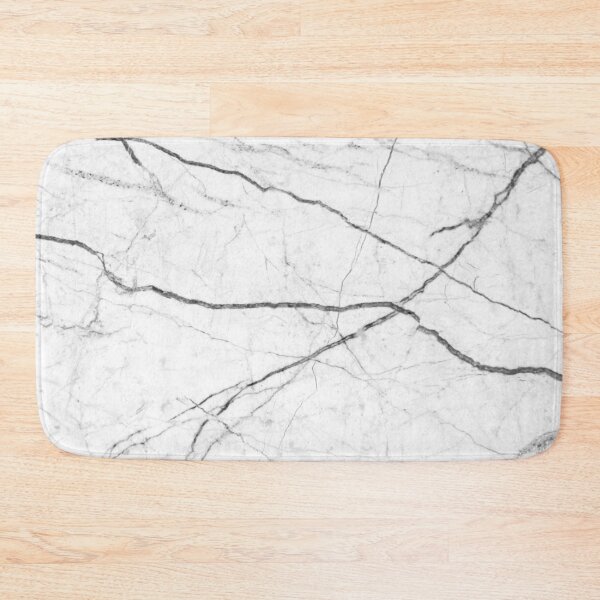 Item preview, preppy modern  scandinavian minimalist silver grey white marble  designed and sold by LEILA ART SPACE.