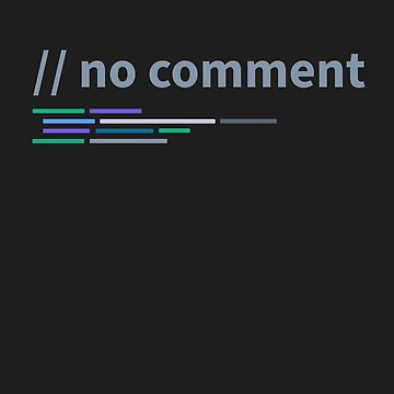 Artwork thumbnail, Developer No Comment by bliptee